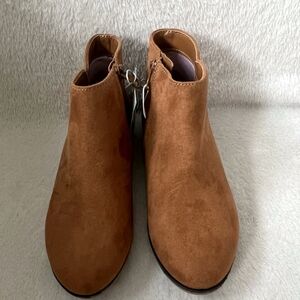 Cat & Jack Boots Girls Sz 5 Opal Brown Boo